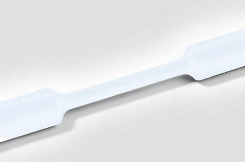 HellermannTyton Schrumpfschlauch ohne Kleber Transparent Durchmesser: 25,40 mm, Schrumpfrate 2:1 - Bild 1