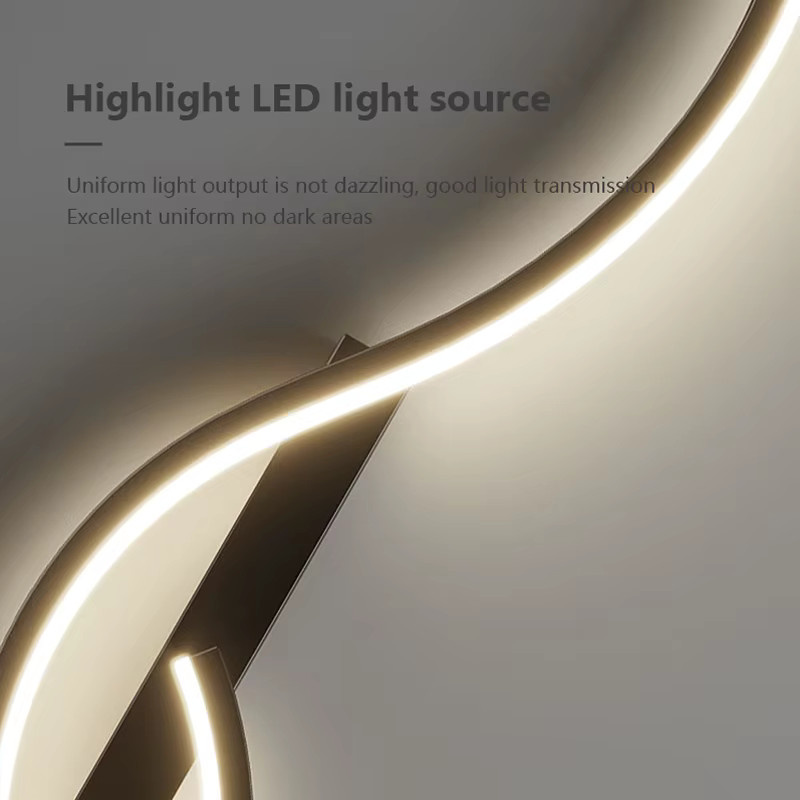 Moderne LED Wandleuchte DARHYN aus Aluminium in Weiß mit warmweißem Licht für Wohnzimmer, Schlafzimmer und Flur - Bild 5