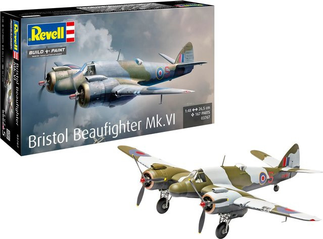 Revell Bristol Beaufighter Mk. VI, Modellbau, 1:48 - Bild 1