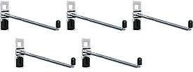 Bott Wandhaken für Lochplatten, Farbe: Silber/Chrom, B: 20 mm, T: 150 mm, H: 60 mm, Durchmesser: 6 mm - Bild 2