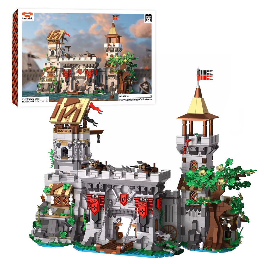 Schloss der Heiligen Geistlichen Ritter, Bausteine-Set, 2568 Teile, ab 14 Jahren - Bild 5
