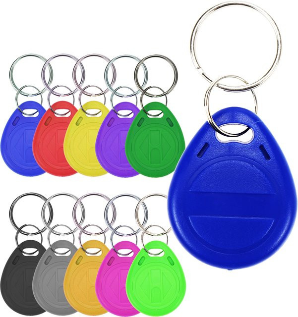 5YOA 100 Stück RFID Keyfobs T5577 EM4305 Wiederbeschreibbare 125 kHz ID Token zur Duplizierung von EM4100 Karten und Abzeichen - Bild 1