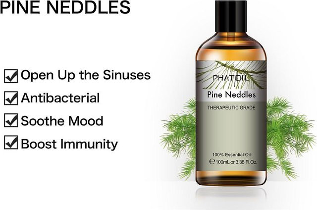 PHATOIL Ätherische Öle Vanille, Lavendel, Sandelholz, Pine Needles, 100 ml - Bild 1