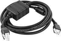 Zebra DC-Kabel für Mehrfachladegeräte mit Barrel-Stecker in Schwarz - Bild 1