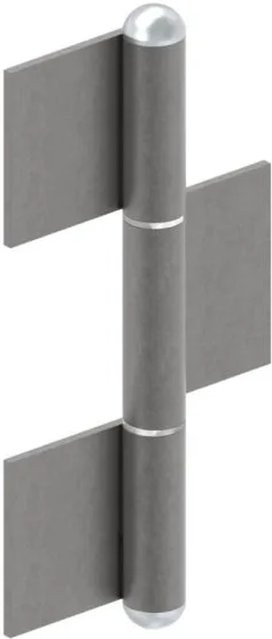 FeNau Konstruktionsband Typ K08 aus Stahl, 3-teilig, grau, 220 mm - Bild 1