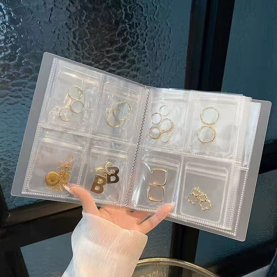 Transparentes A6 Aufbewahrungsalbum aus Kunststoff für Stempel, Stanzformen, Aufkleber und Scrapbook-Zubehör - Bild 3