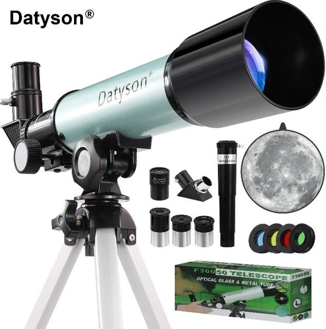 Datyson Astronomisches Teleskop, Refraktor, Weltraum, Bunt / Mehrfarbig - Bild 1
