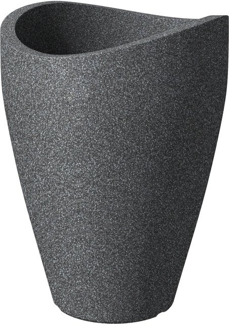 Scheurich Pflanzgefäß Wave Globe High Schwarz-Grau Durchmesser: 50,5 cm, Höhe: 67 cm - Bild 1