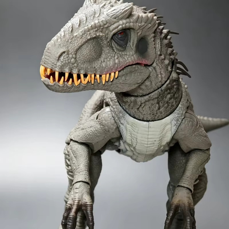 Mattel Jurassic World Hammond Collection Indominus Rex & Scorpios Rex, Dinosaurier-Actionfigur, Set - Bild 2