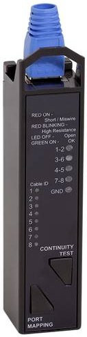 LogiLink WZ0076 Netzwerktester für Ethernet/LAN in Schwarz - Bild 1