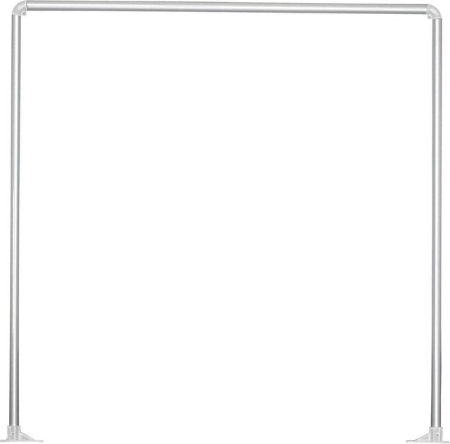 Acus Duschstange L-Form aus Aluminium in Silber - Bild 1