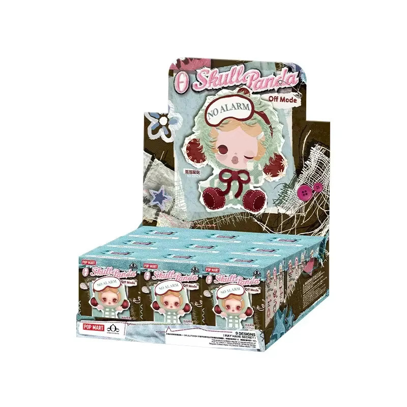 POP MART Skullpanda Off Mode Serie, Mini-Puppe, Blindbox, Bunt / Mehrfarbig - Bild 2