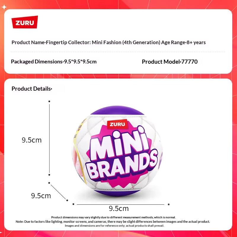 Zuru Mini Brands Fashion Series 4 Mystery Blind Ball, Mini-Taschen, ab 8 Jahren - Bild 3