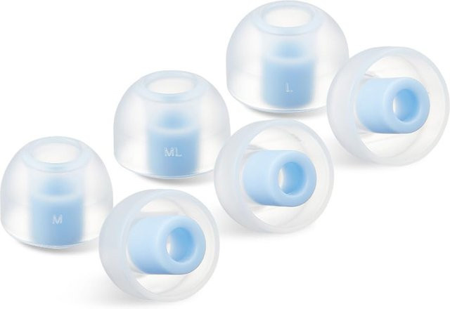 AZLA SednaEarfit ORIGIN In-Ear Ohrhörer-Aufsätze aus medizinischem Silikon in Weiß, Standardgröße, 1 Paar - Bild 1