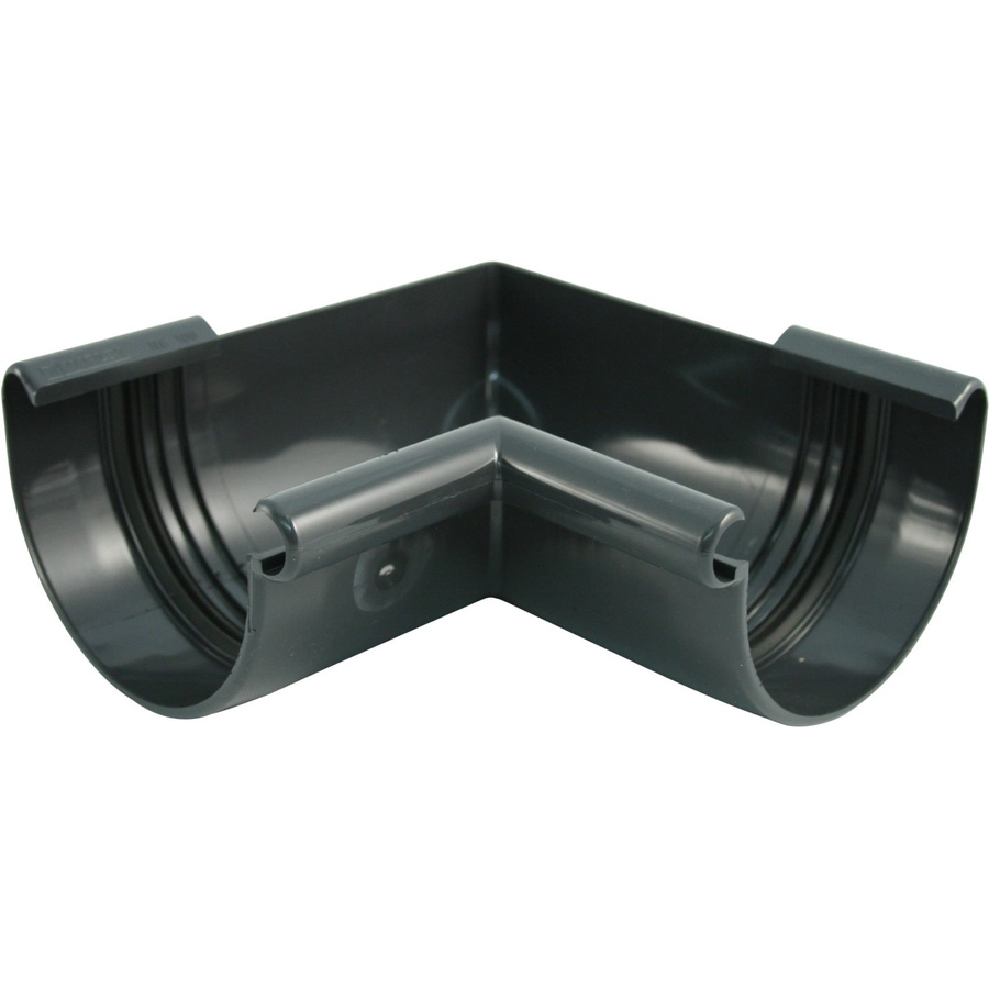Marley Dachrinnen-Innenecke RG 100 aus PVC in Anthrazit - Bild 2