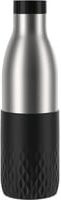 Emsa BLUDROP Sleeve Isoliertrinkflasche Thermosflasche in Schwarz und Silber, 0,7 l - Bild 1