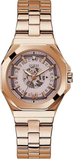 Guess Armbanduhr, Quarz, Edelstahl, Roségold, 34 mm, Damen - Bild 1
