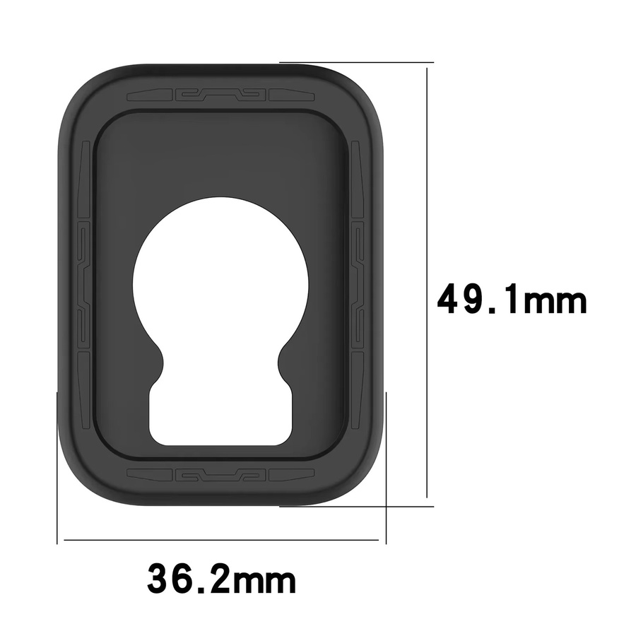 Xiaomi Silikonarmband + Silikonhülle für Mi Band 8 Pro, Schwarz - Bild 3