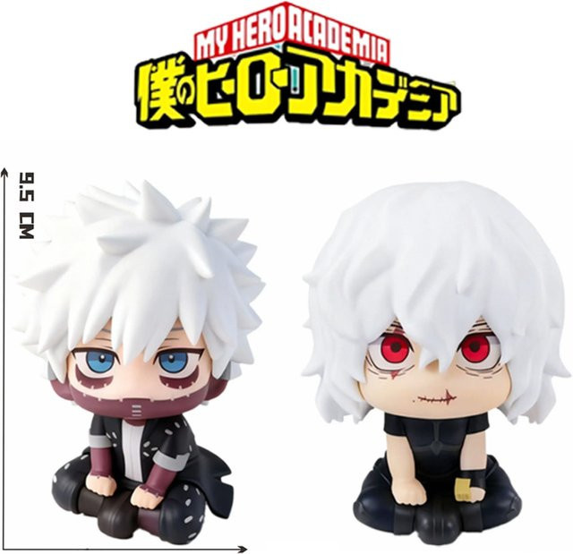 Bandai My Hero Academia Dabi & Shigaraki Tomura Q-Version Sitzende PVC-Figur - Bild 1