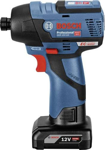 Bosch Professional Akku-Drehschlagschrauber GDR 12V-110 Solo in Blau/Schwarz - Bild 2
