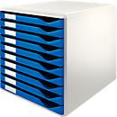 Leitz Schubladenbox DIN A4 mit 10 Schubladen in Blau/Grau - Bild 2
