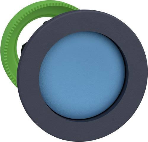 Schneider Electric ZB5FA66 Drucktaster-Frontelement mit 1 Taste zur Druckentriegelung in Blau - Bild 1