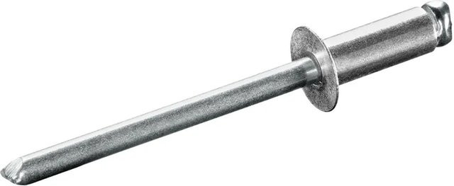Goebel Blindnieten Aluminium und Stahl in Silber, Senkkopf, Durchmesser: 3,0 mm, Länge: 10,0 mm - Bild 1