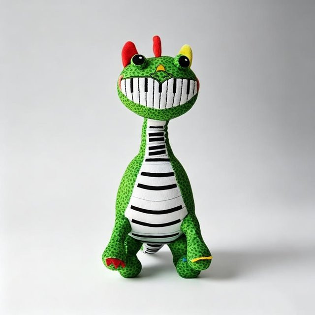 Hot toys Poppy Playtime Garten of Banban Plüschfiguren, Bunte Monster Stofftiere, 30cm - Bild 1