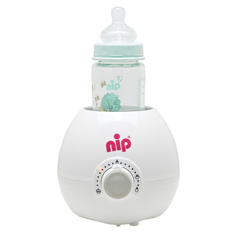 Nip Babykostwärmer in Weiß mit Netzbetrieb und Sterilisator-Eignung - Bild 1
