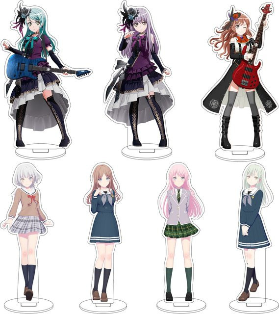 Bandai BanG Dream Acrylfigur Ständer, Einzelfigur, 16cm - Bild 1