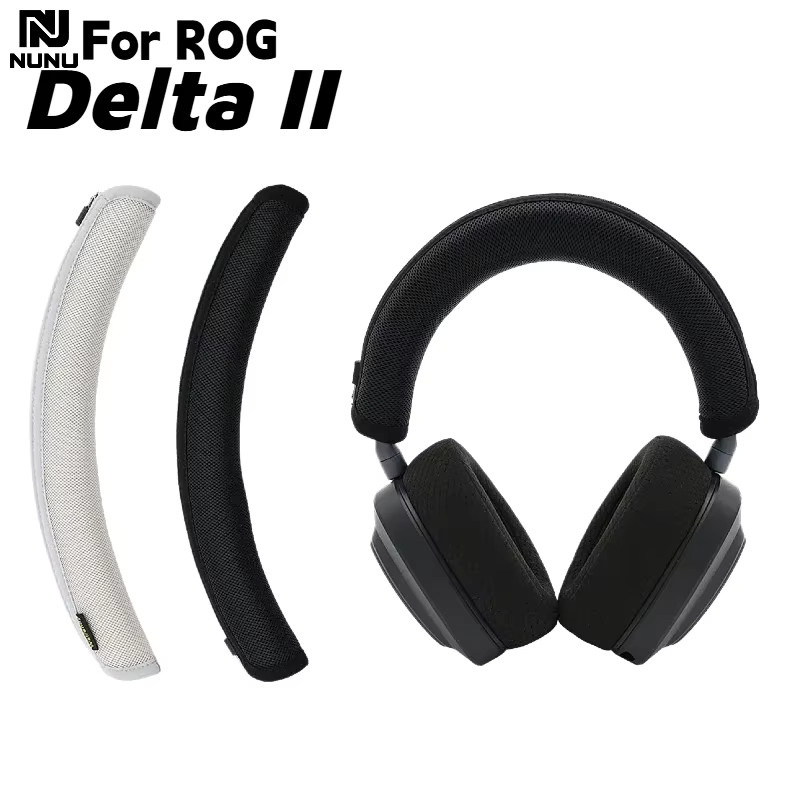 NUNU Kopfbügelhülle mit Reißverschluss für ROG Delta II Kopfhörer in Grau - Bild 1
