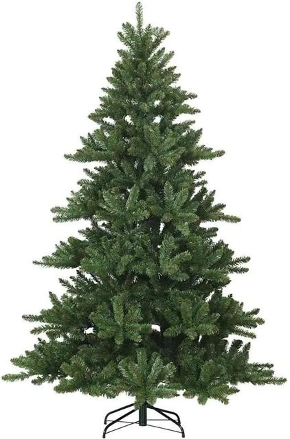 vidaXL Künstlicher Weihnachtsbaum Grün, 240 cm, aus PVC und Stahl - Bild 1