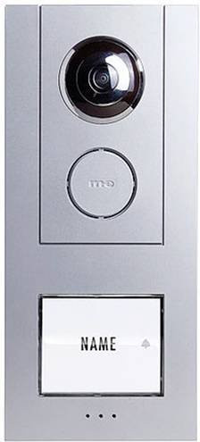 M-e modern-electronics Vistus VD ALU 6310 S Video-Türsprechanlage Kabelgebunden Komplett-Set für ein Familienhaus in Silber - Bild 1