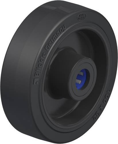 Blickle 7294 POEV 100/15XR Kunststoff-Rad in Schwarz mit 100 mm Durchmesser und 200 kg Tragfähigkeit - Bild 1