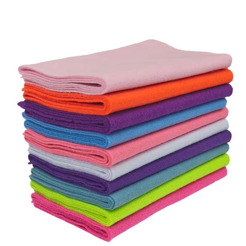 10er Filzset in Multicolour für DIY-Näharbeiten und Weihnachtsdekoration, B: 91 cm, H: 20 cm - Bild 6