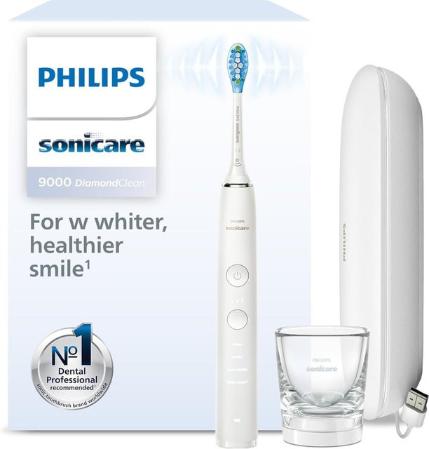 Philips Sonicare Diamond Clean 9000 elektrische Zahnbürste, weiß - Bild 1