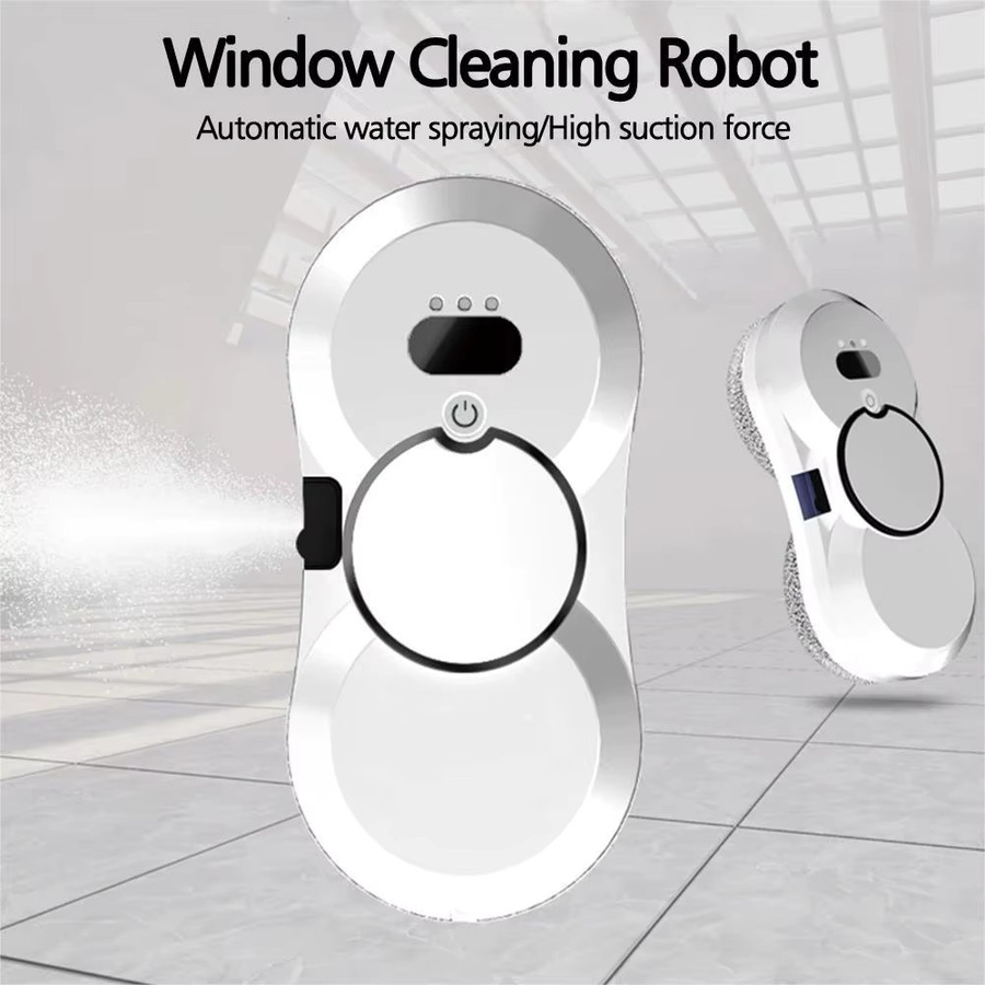 Avehrit Elektrischer Sprüh-Fensterreinigungsroboter in Weiß mit 5600Pa Saugkraft und Fernbedienung - Bild 2