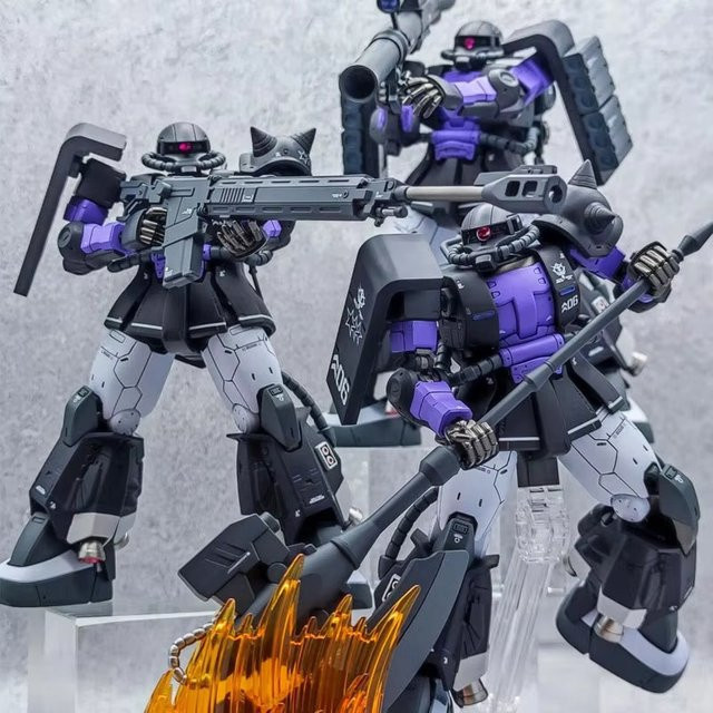 TAKARA TOMY HG 1/144 GTO ZAKU Black Tri-Stars Mark Rabbit Mk-II, Modellbausatz - Bild 1