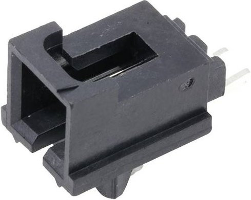 Molex Einbau-Stiftleiste Standard in Schwarz und Gold mit 2,54 mm Rastermaß auf einer Tape on Full Reel - Bild 1