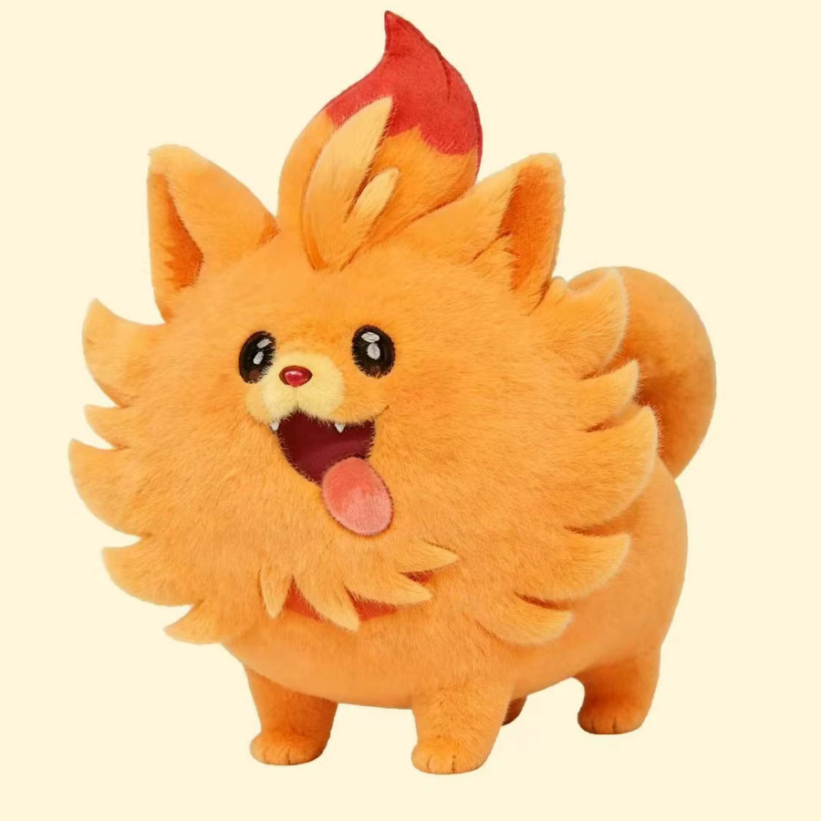 Potdemiel Pokémon Pombon Plüschtier, Blau - Bild 2