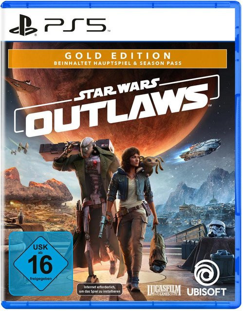 Star Wars Outlaws Gold Edition für PlayStation 5 (PS5) Action-Adventure Spiel - Bild 1