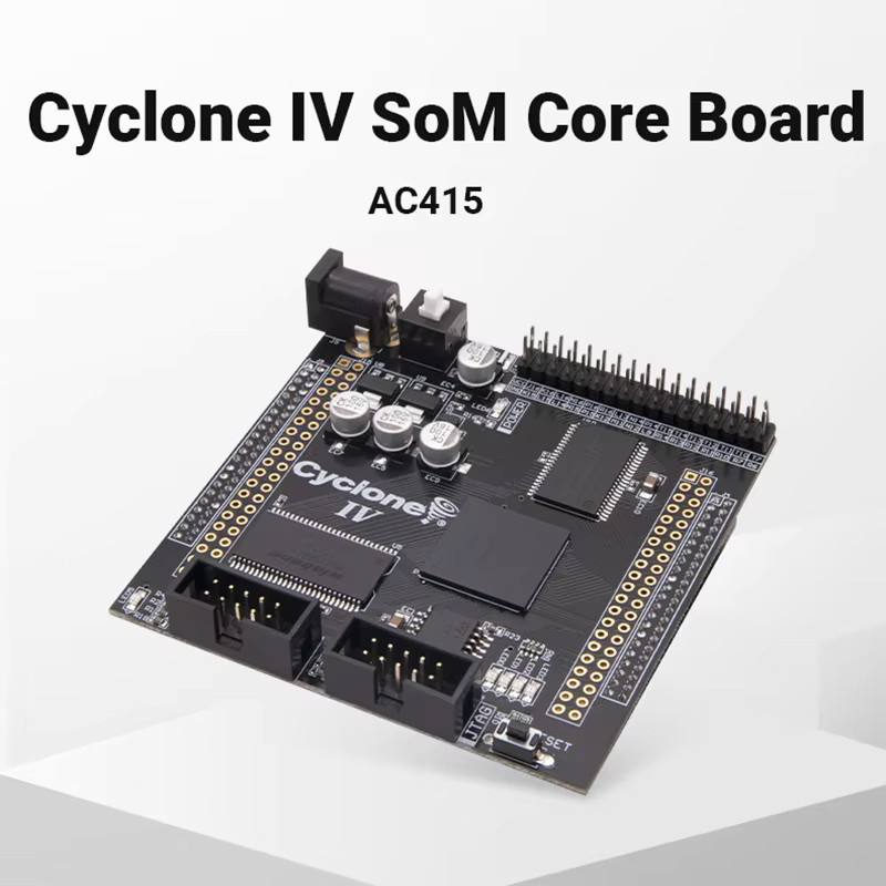 ALINX SoM AC415 Altera Cyclone IV EP4CE15 FPGA-System an Bord in Schwarz - Bild 2