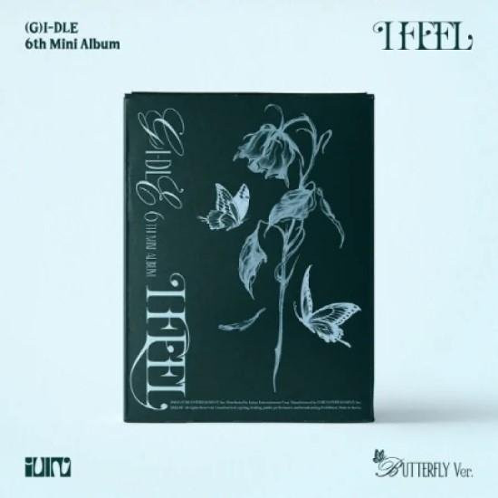 (G)I-DLE I FEEL 6. Mini Album BUTTERFLY-Version CD in Schwarz - Bild 1