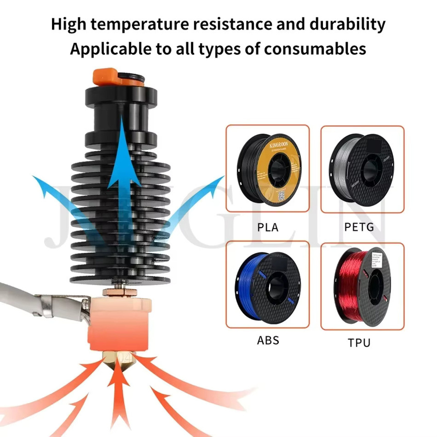 E3D V6 Volcano Hotend Keramik-Heizkern für Voron 2.4, Prusa MK3S und Ender 3, 24V, 50W-60W - Bild 3