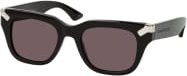 Alexander McQueen AM 0439S Sonnenbrille, Vollrand, Quadratisch, Black Grey, Herren, Kunststoff - Bild 1