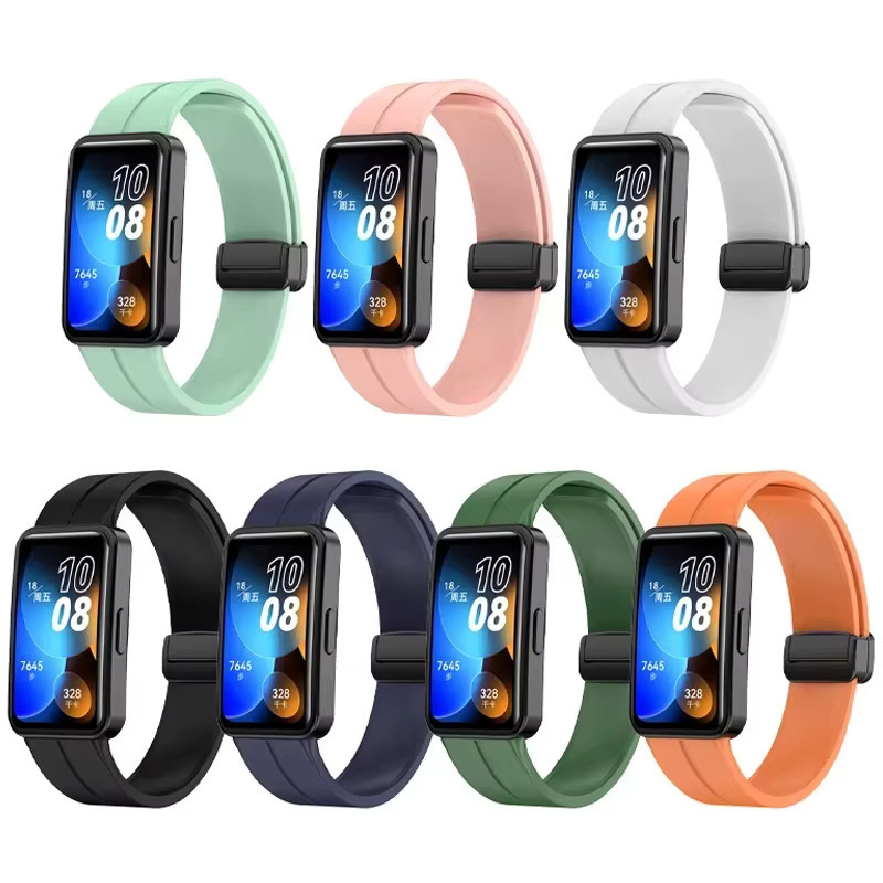 jansin Uhrenarmband Silikon, Magnetisch, Unisex - Bild 3