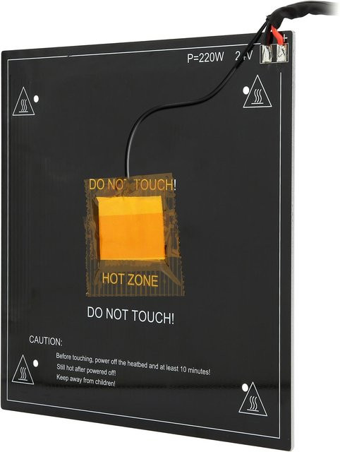 Creality Heizmatte für Creality 3D Ender-3 Heizbett Platte Industrielles Zubehör braun - Bild 1