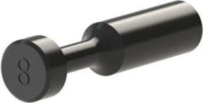 Riegler Verschlussstecker Blaue Serie Stecknippel aus Kunststoff in Blau und Schwarz mit 4 mm Durchmesser - Bild 1