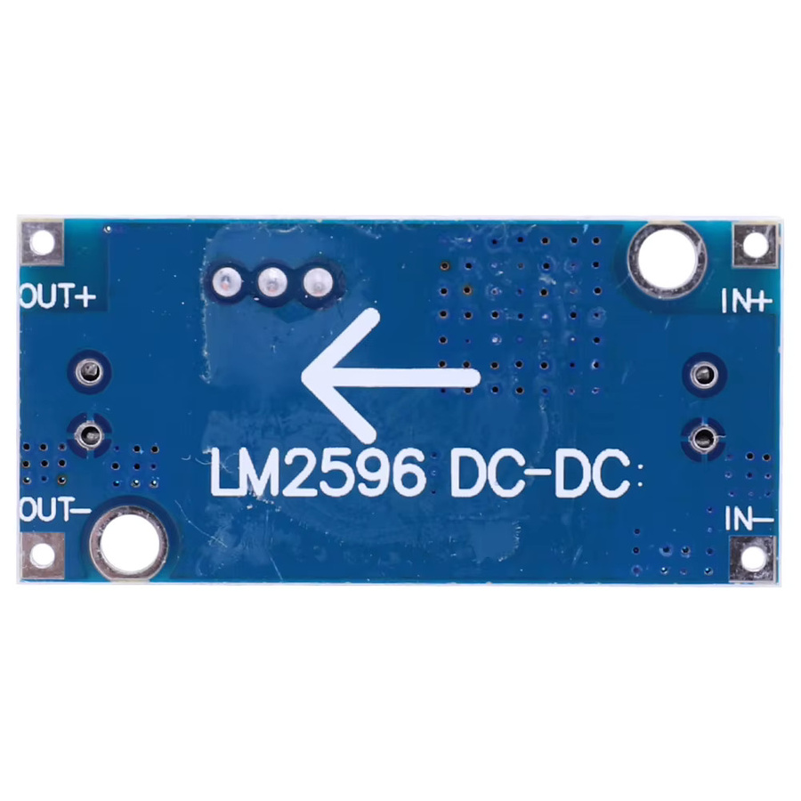 20er Set LM2596 DC-DC Step-Down Netzteil Modul, Einstellbarer Spannungsregler Buck Converter, 3A, 3,2-46V, Blau - Bild 4