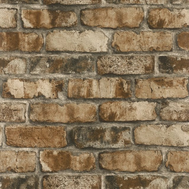 Rasch Selbstklebende Vliestapete Clayton in Braun Grau, B: 0,53 m x L: 6 m - Bild 1